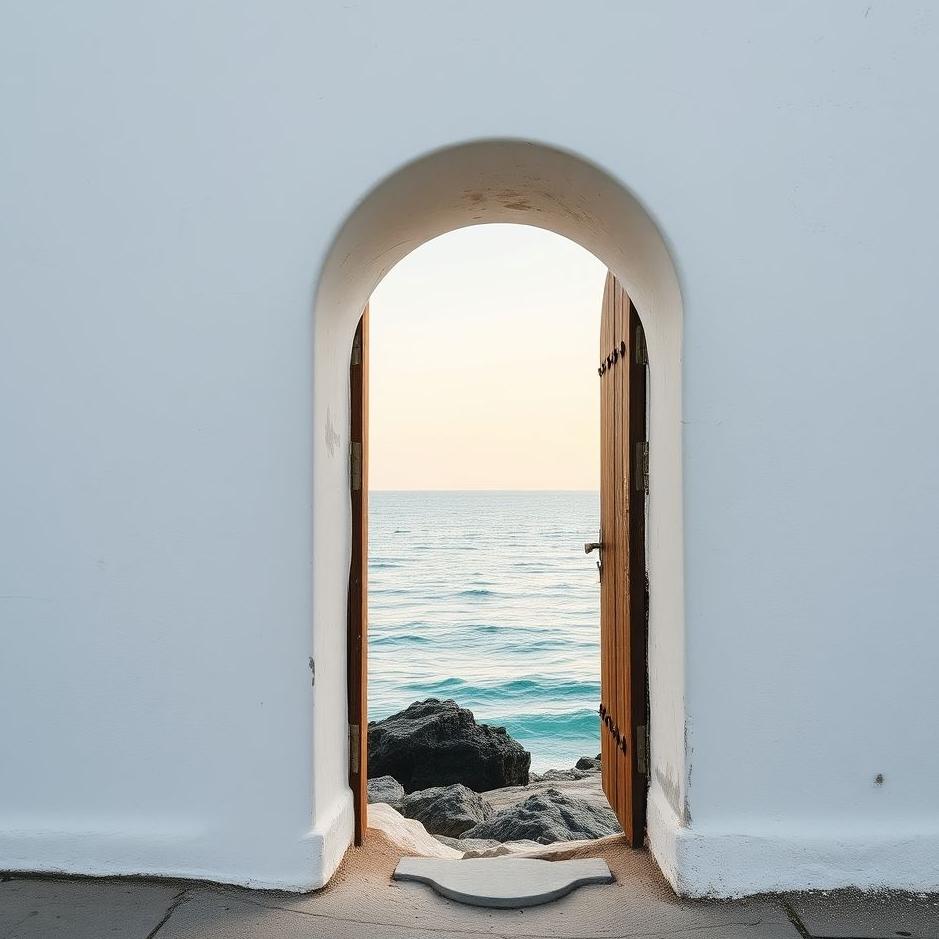 Dream : A door opening to the sea 