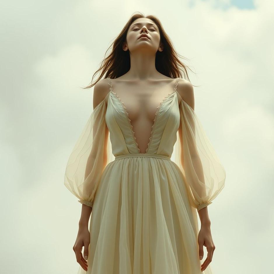 Dream : A dress with an open chest in a dream