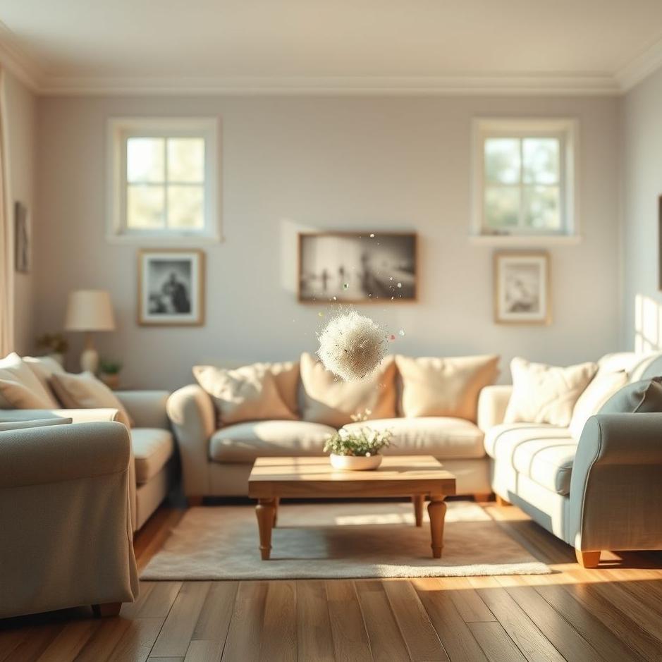 Dream Dictionary : A dust ball at home in a dream