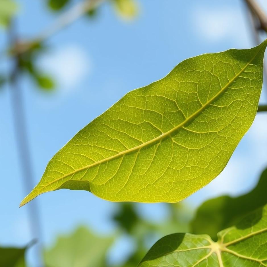 Dream : A fig tree leaf in a dream