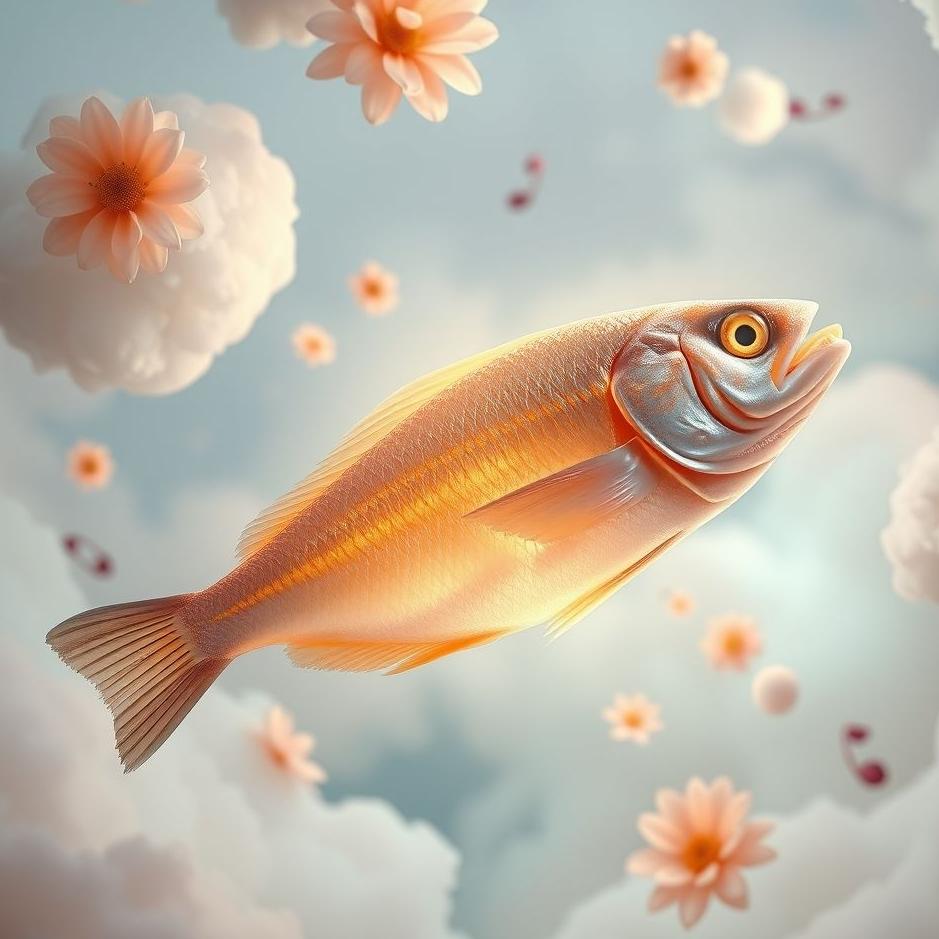 Dream : A fillet of fish in a dream