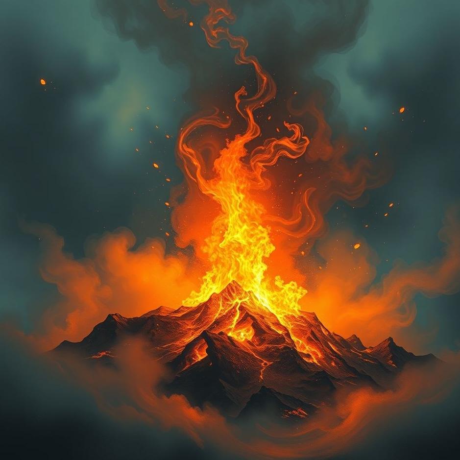 Dream : A fire everywhere in a dream