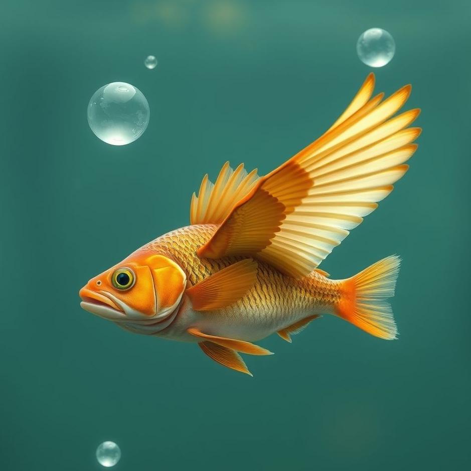 Dream : A fish as a bird