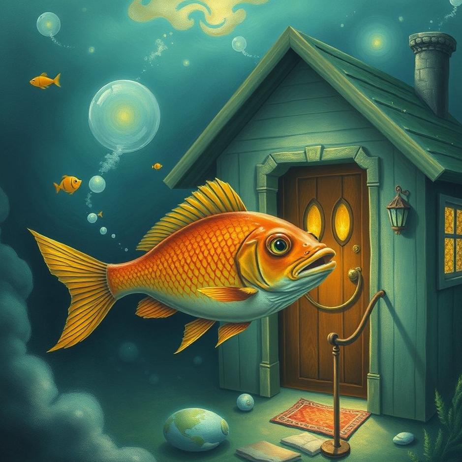 Dream : A fish enter the house in a dream