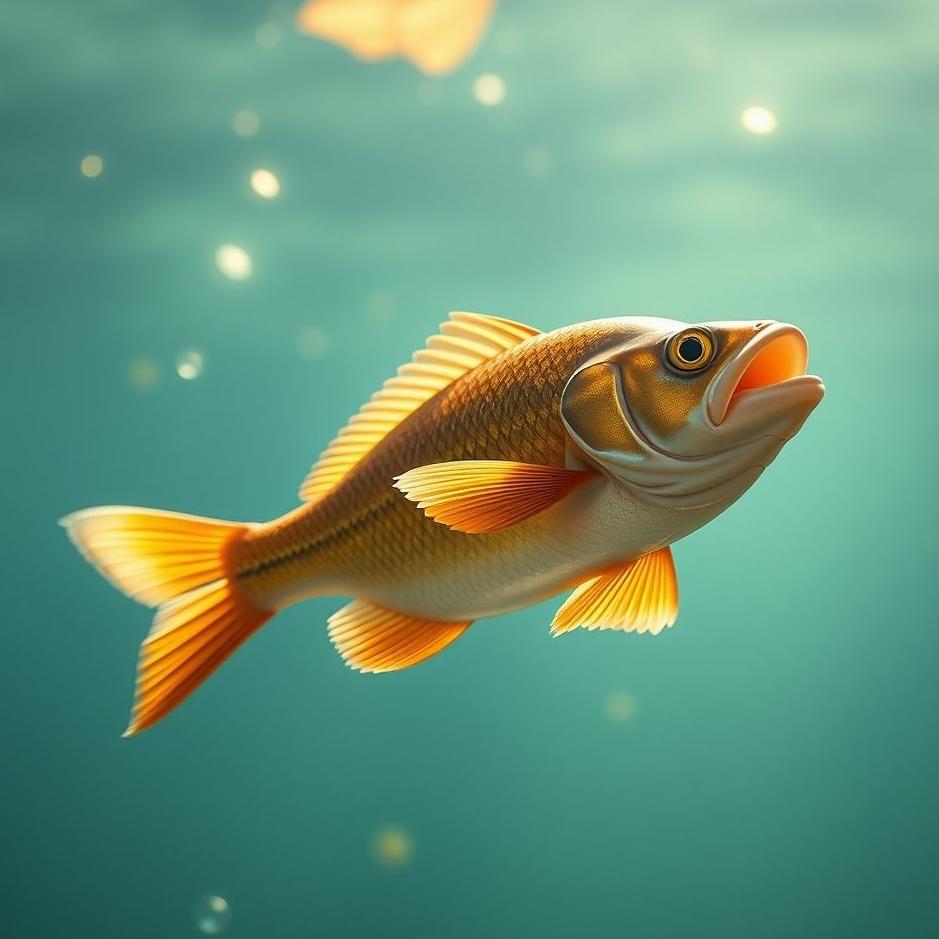 Dream : A fish in the air in a dream