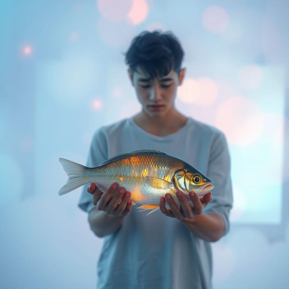 Dream : A fish in the hands of your ex-lover in a dream