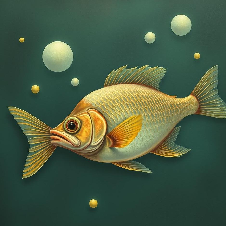 Dream : A fish without eyes in a dream