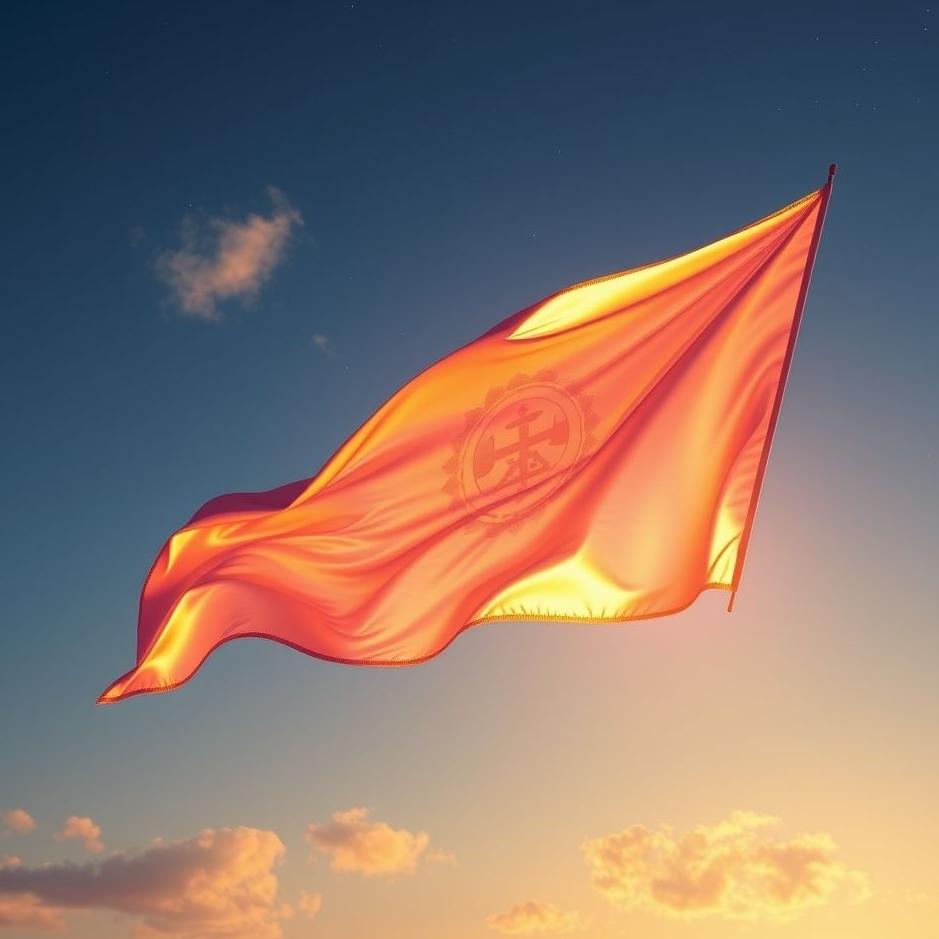 Dream Dictionary : A flag waving in the sky in a dream