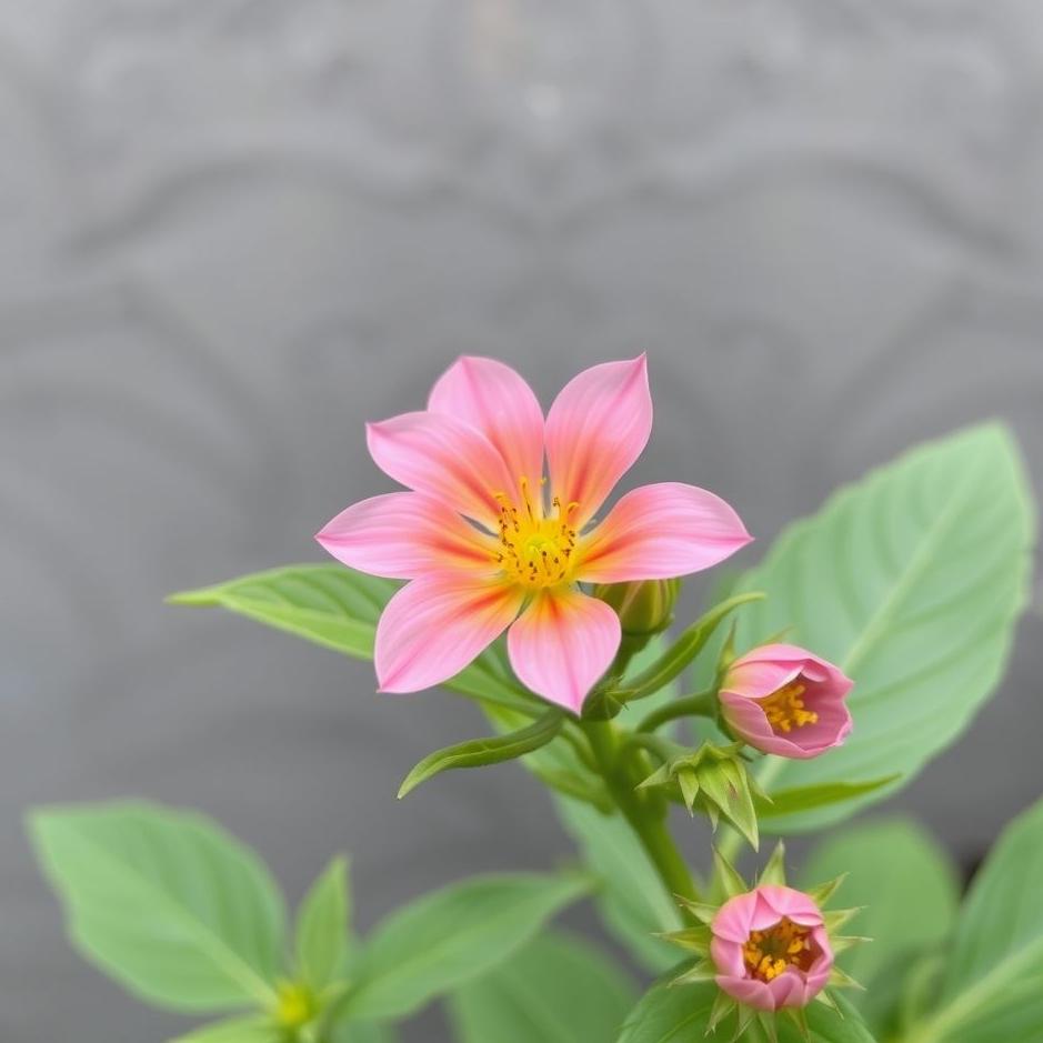 Dream : A flower blooming plant 