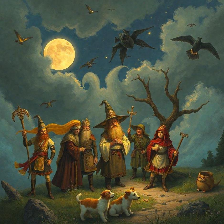 Dream : A folklore team in a dream