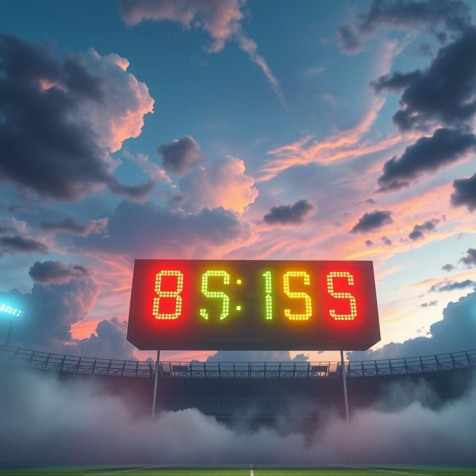 Dream : A football score in a dream