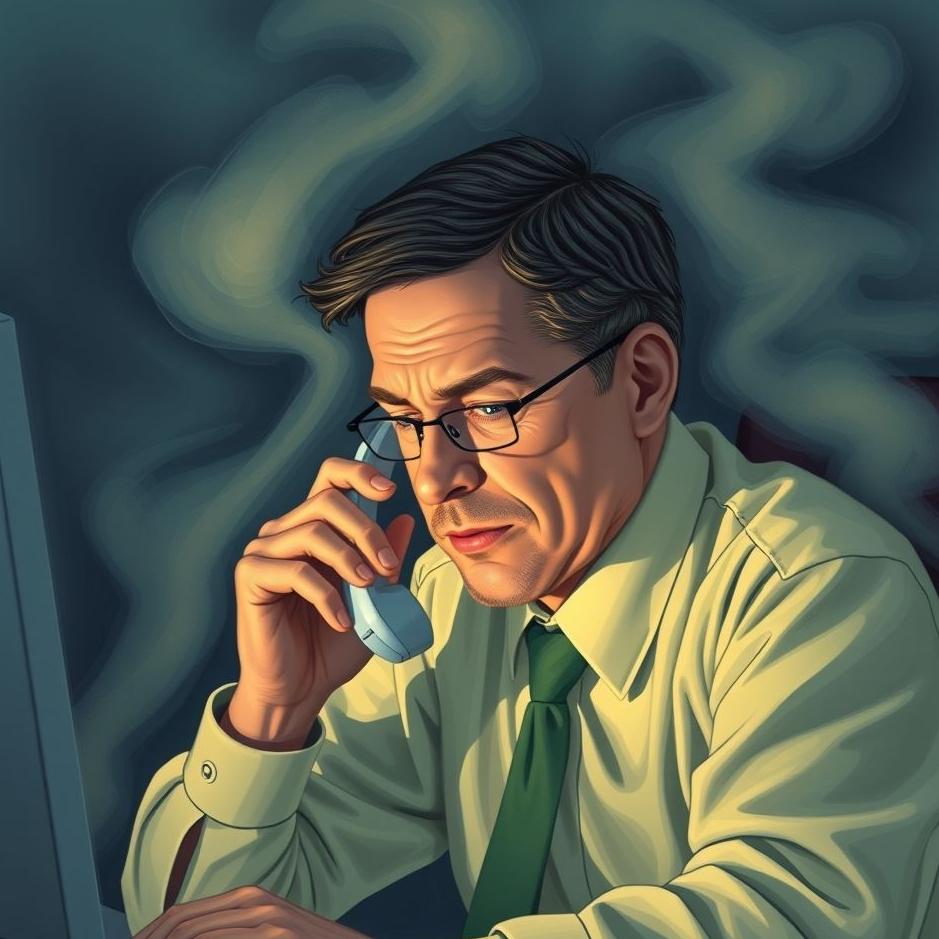 Dream : A former manager on the phone in a dream