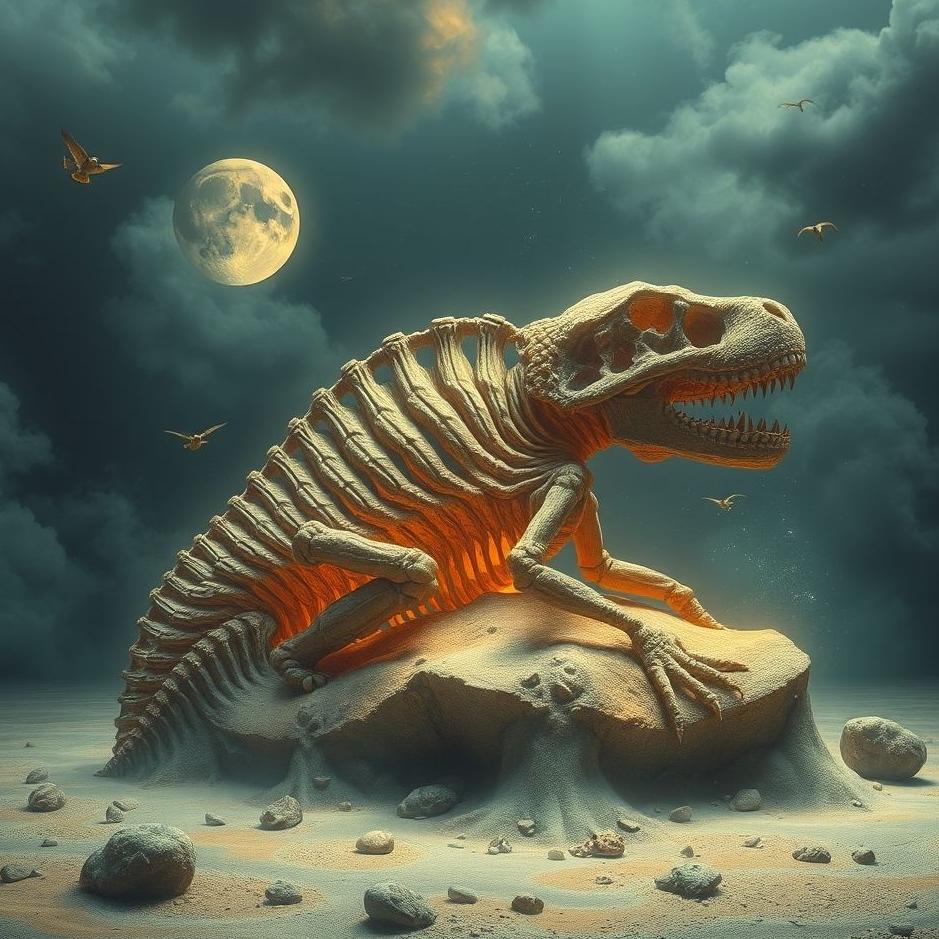 Dream : A fossil in a dream