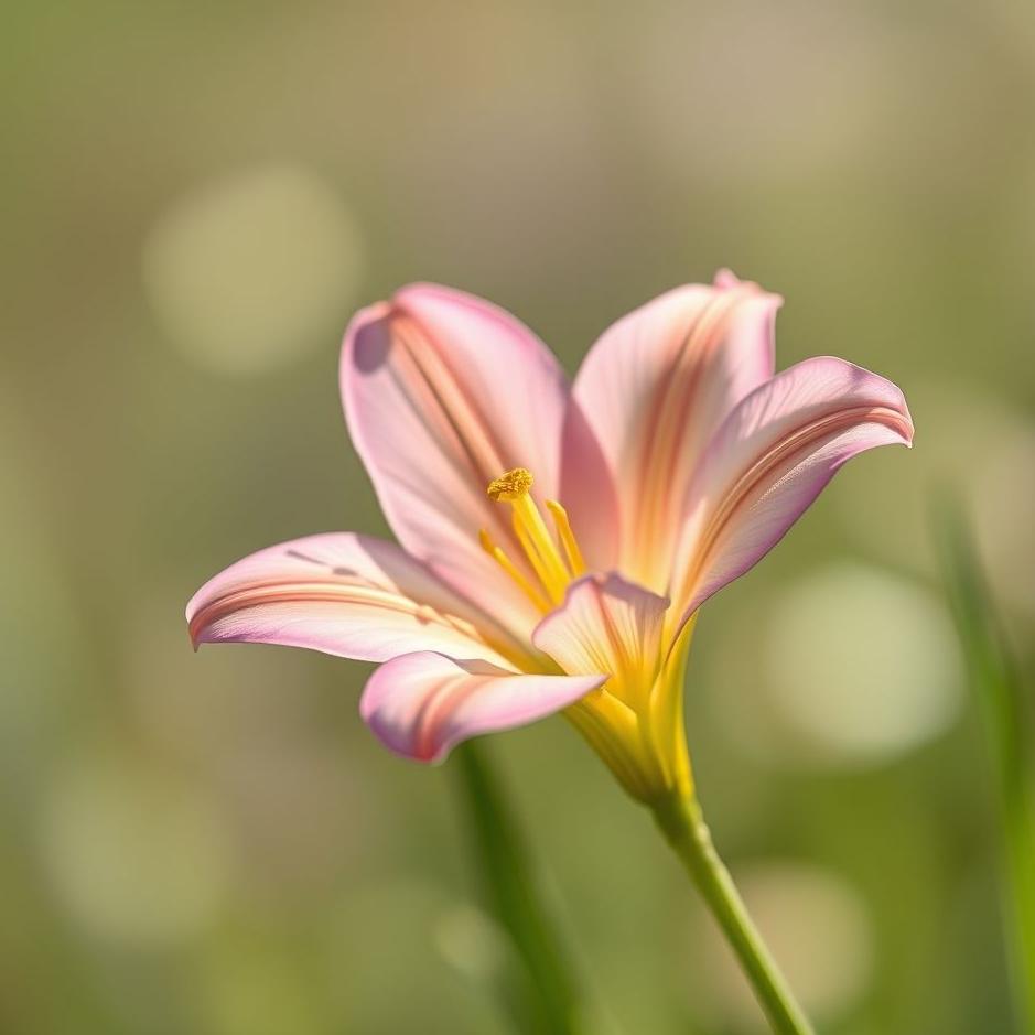 Dream : A freesia flower in a dream