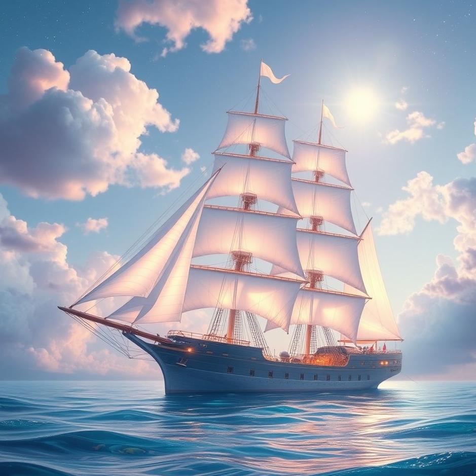 Dream : A frigate in a dream