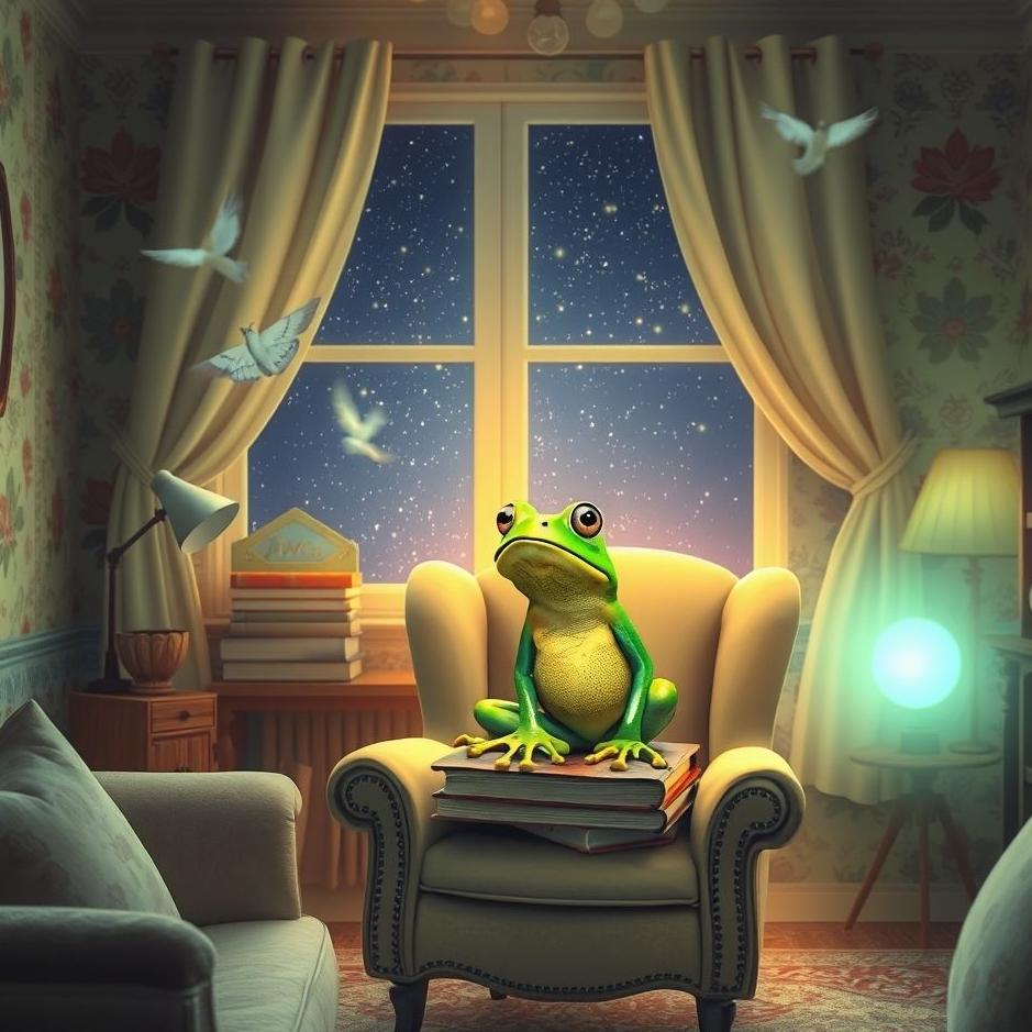 Dream : A frog in your house in a dream