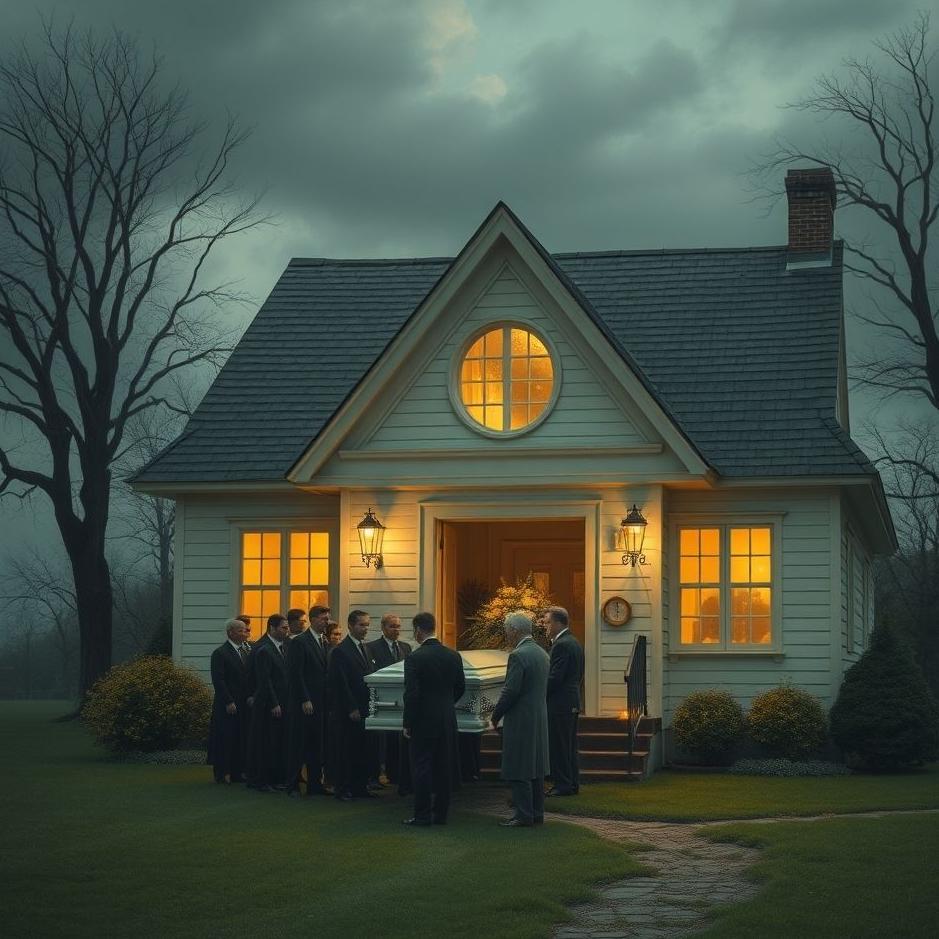 Dream Dictionary : A funeral coming out of the house in a dream