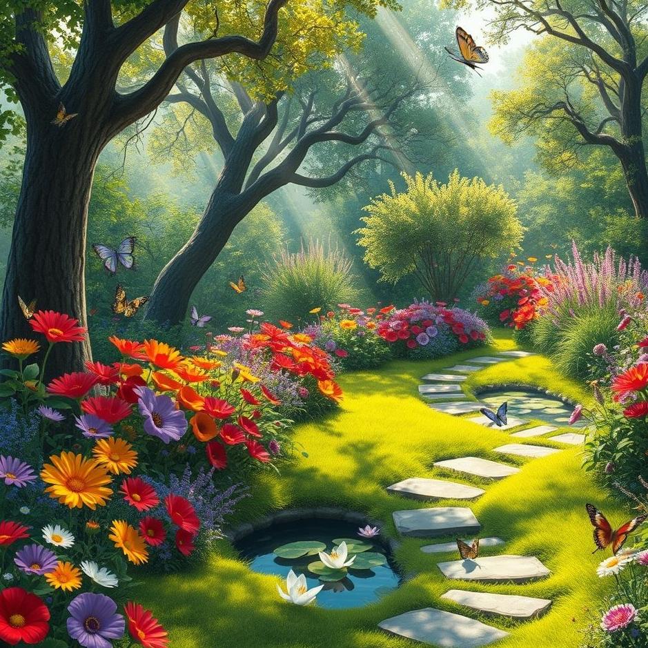 Dream : A garden in your dream