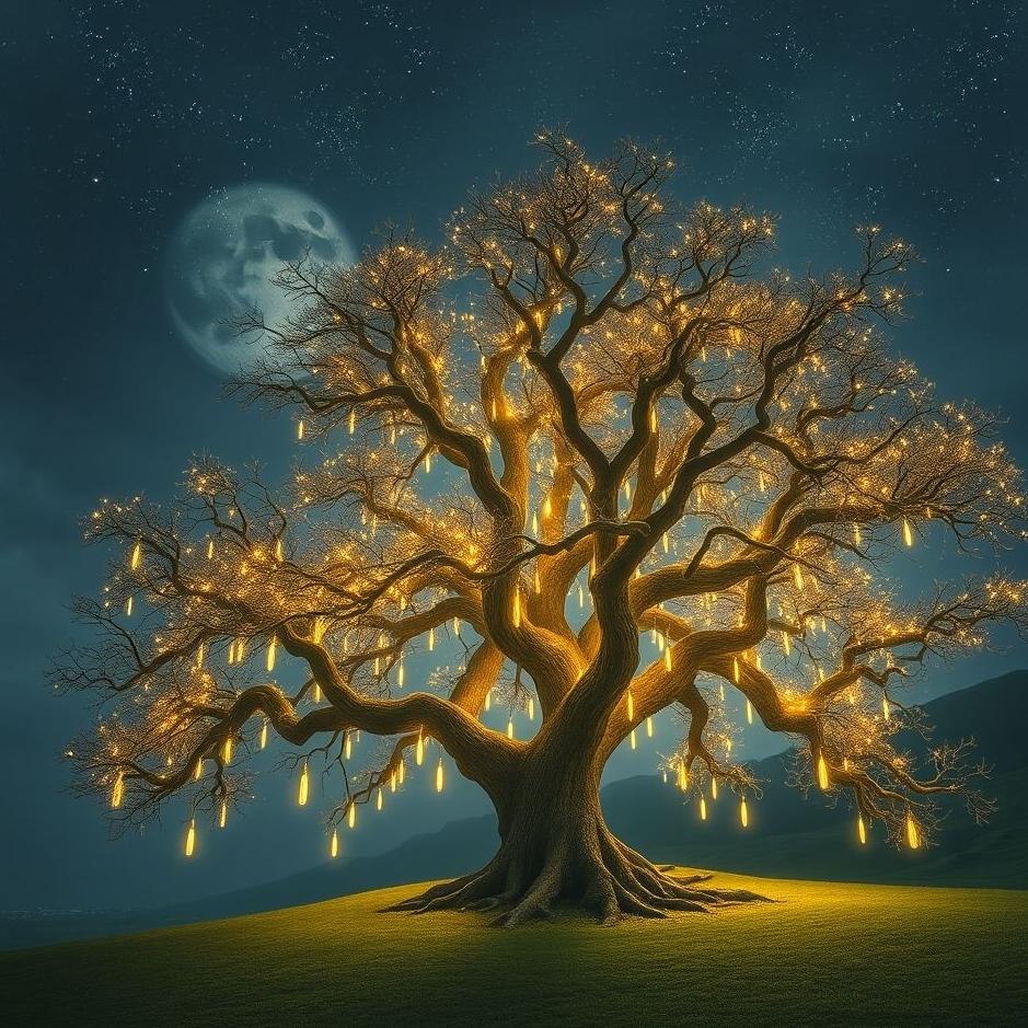 Dream : A gargat tree in a dream