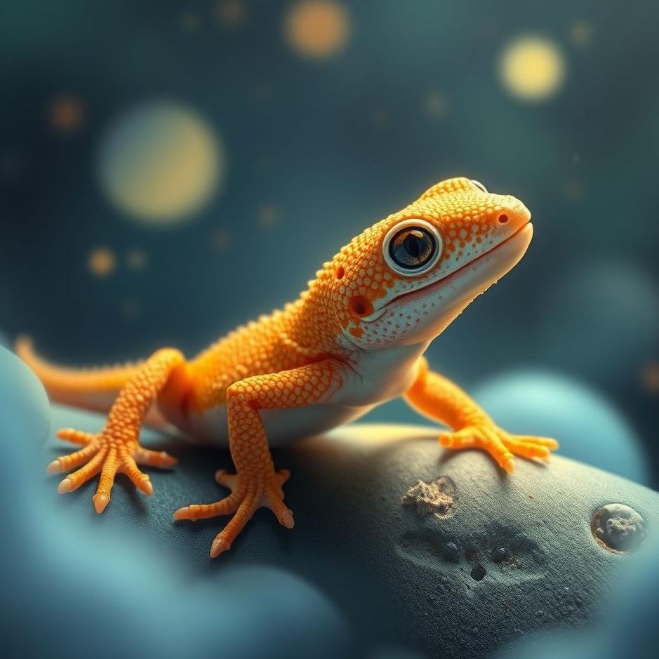 Dream : A gecko in a dream