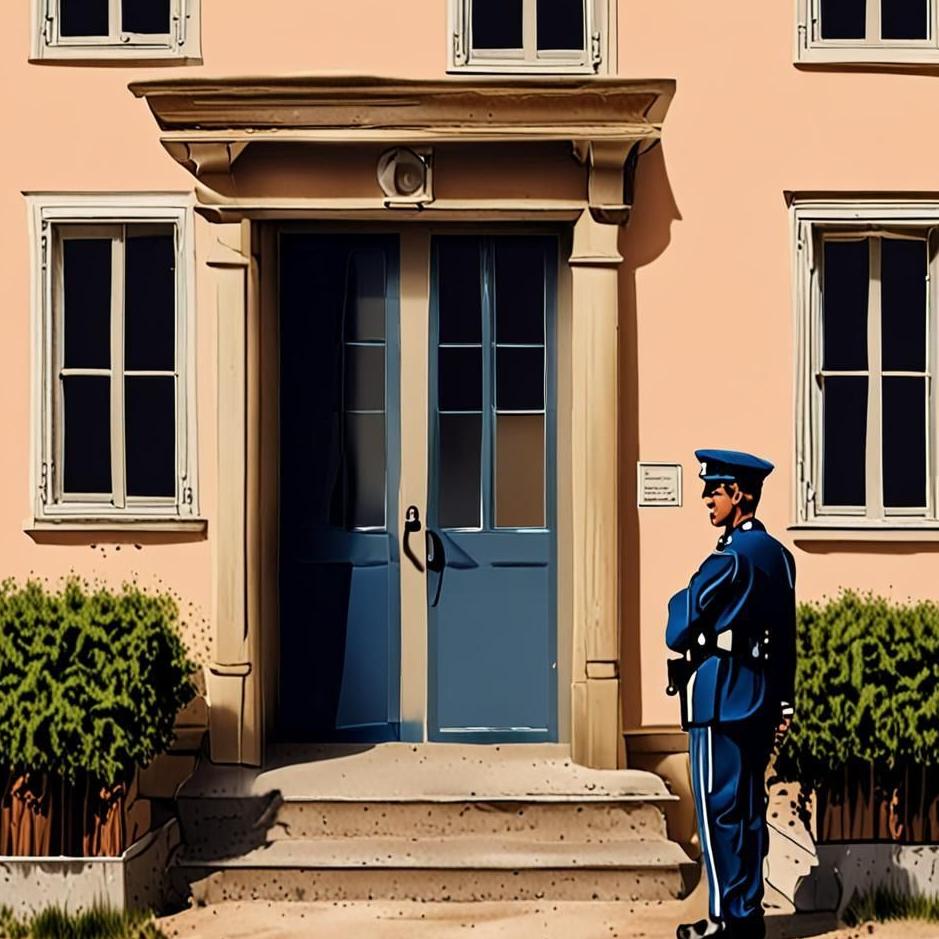Dream : A gendarmerie coming to the house in a dream