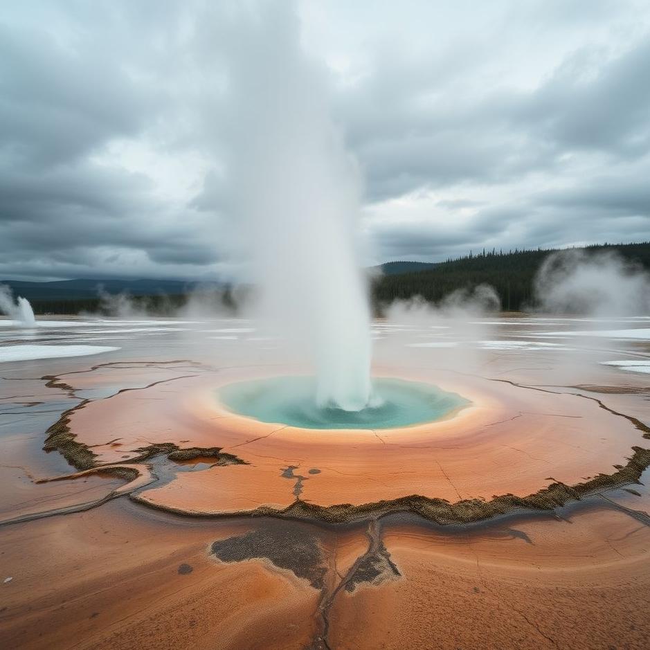 Dream : A geyser in a dream