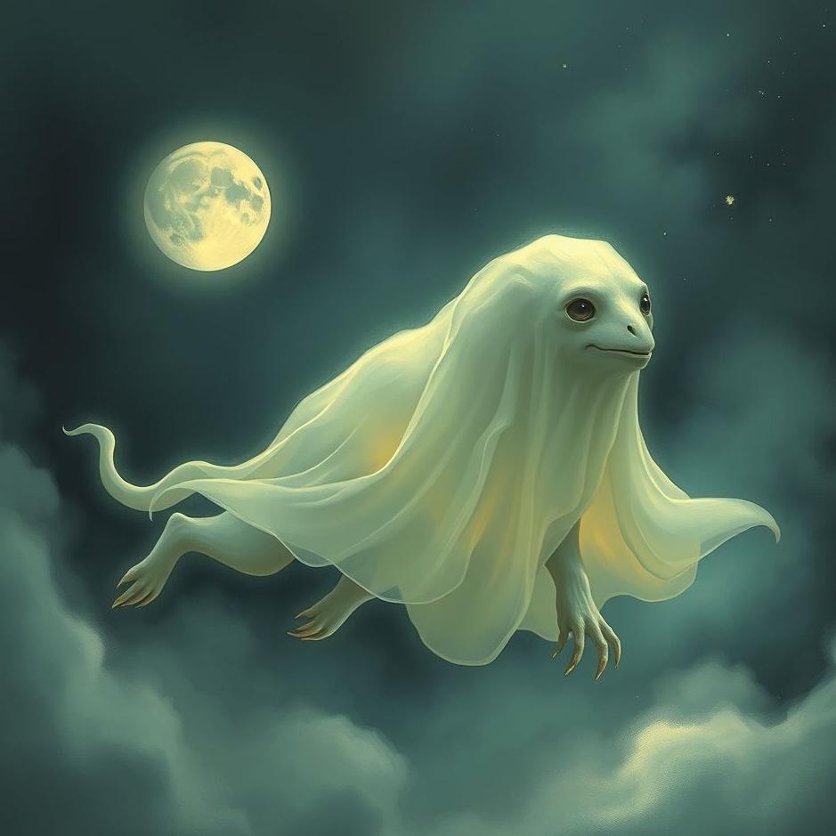 Dream : A ghost animal in a dream