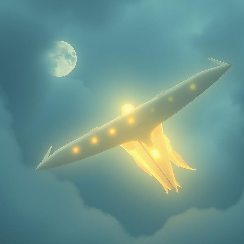 Dream : A ghost plane in a dream