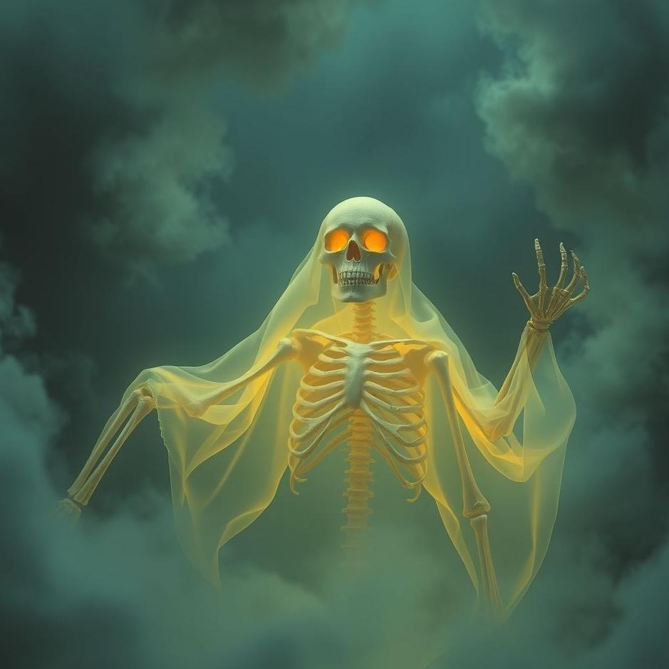 Dream Dictionary : A ghost skeleton in a dream