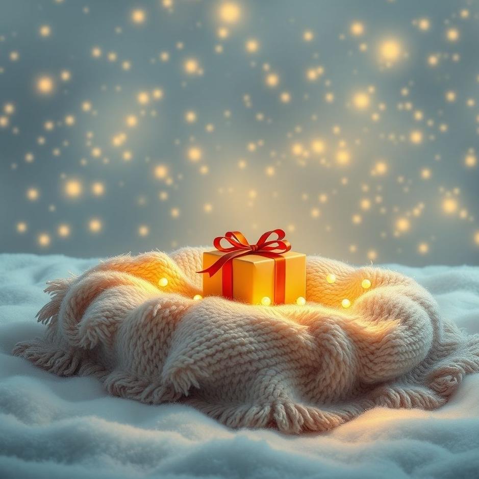 Dream : A gift blanket in a dream