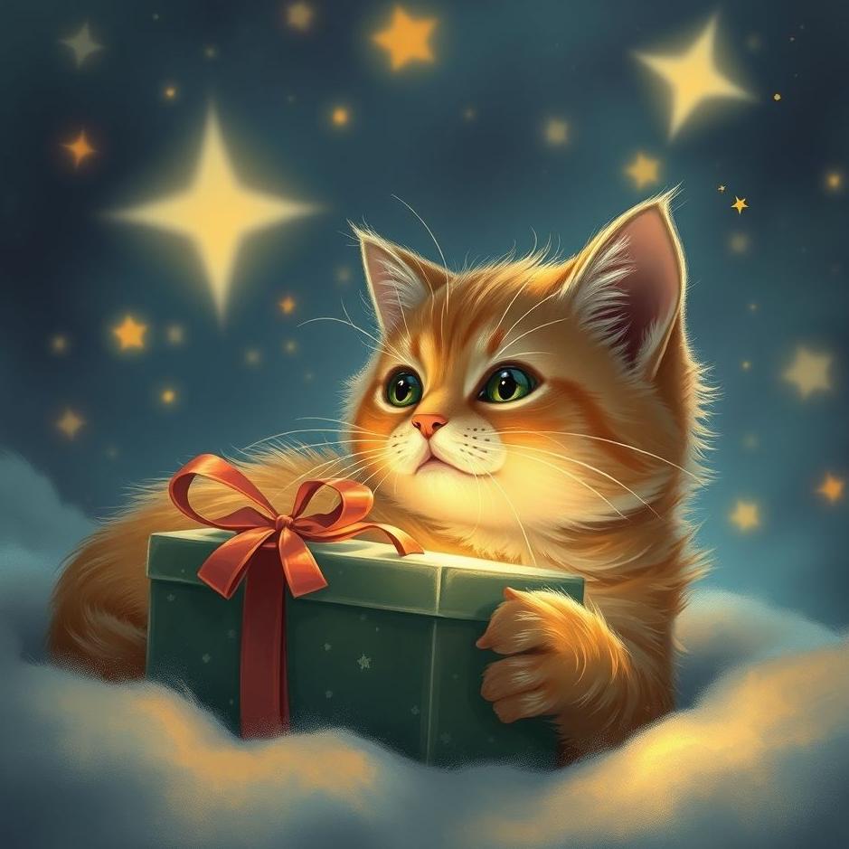 Dream : A gift cat in a dream