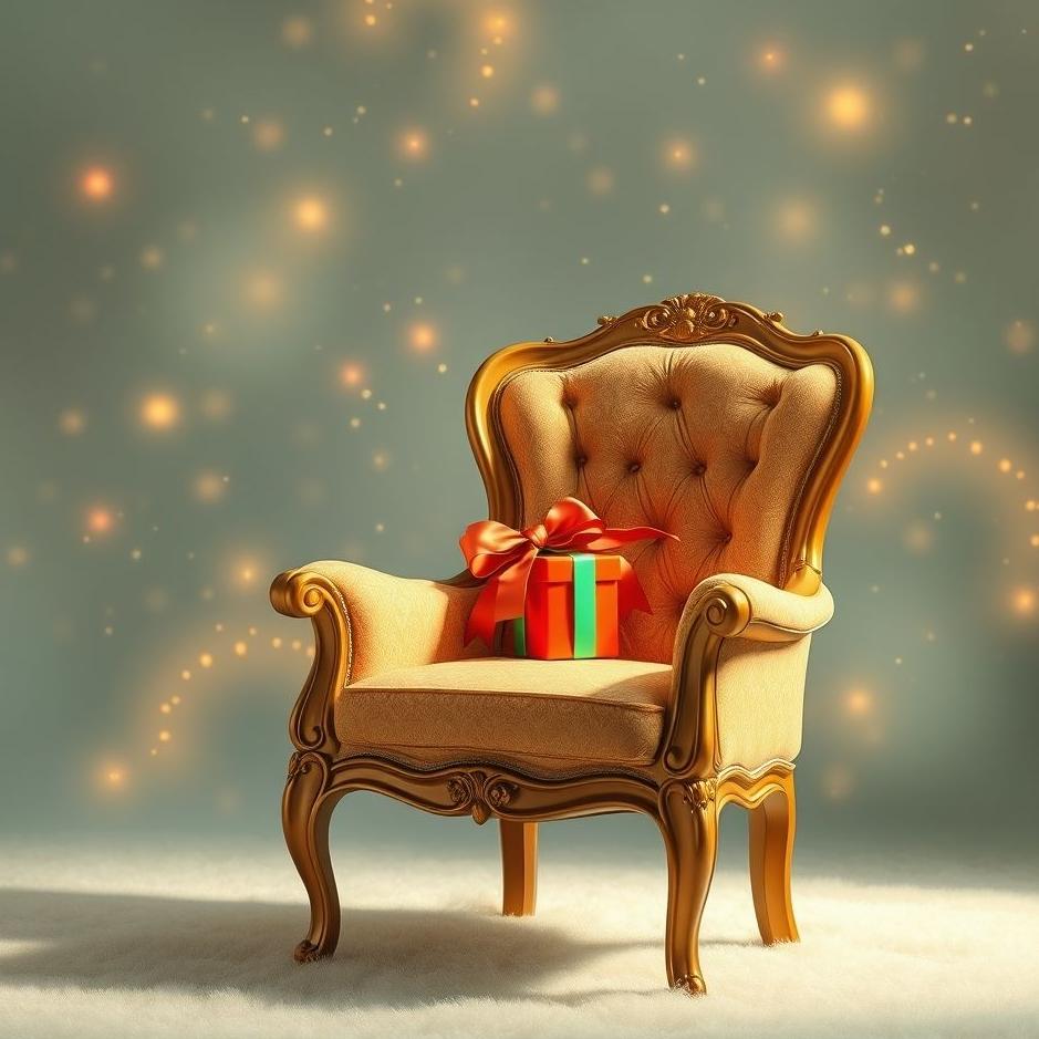 Dream : A gift chair in a dream