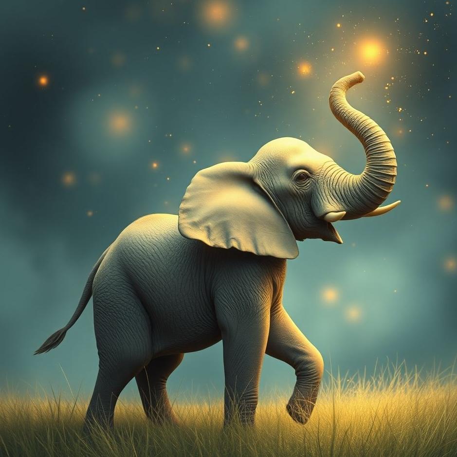 Dream : A gift elephant in a dream