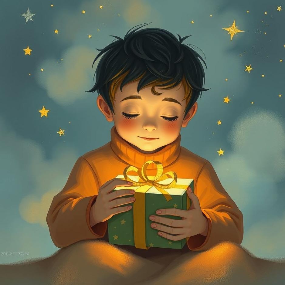 Dream : A gift for a boy in a dream