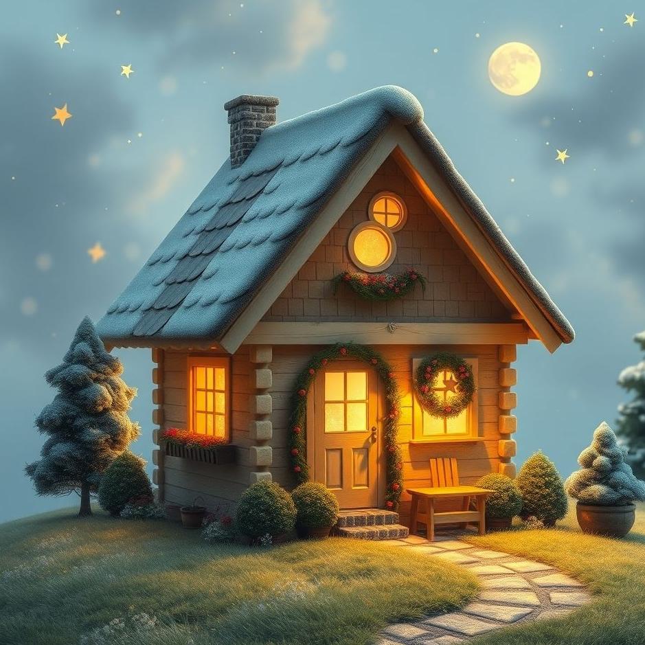 Dream : A gift house in a dream