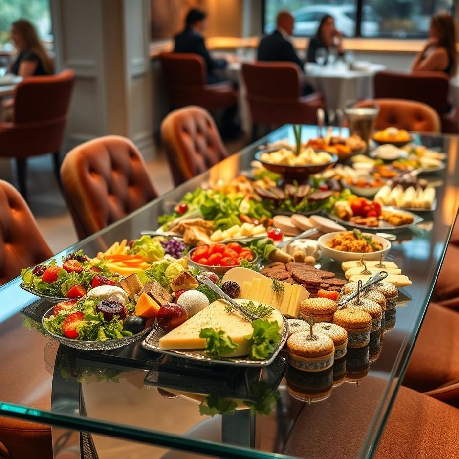 Dream : A glass buffet 