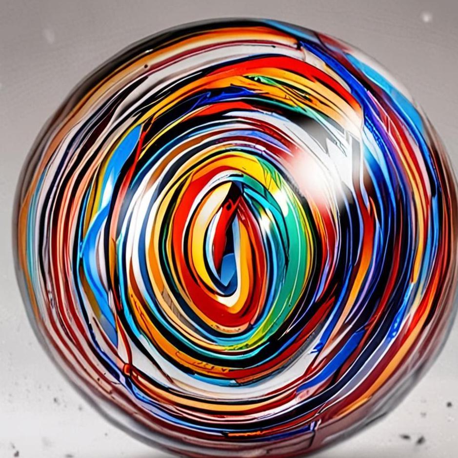 Dream : A glass marble 