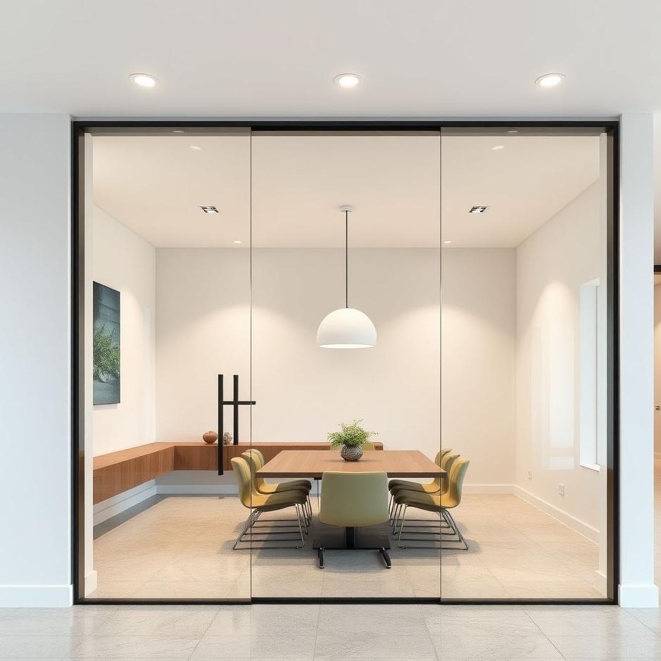 Dream : A glass partition 