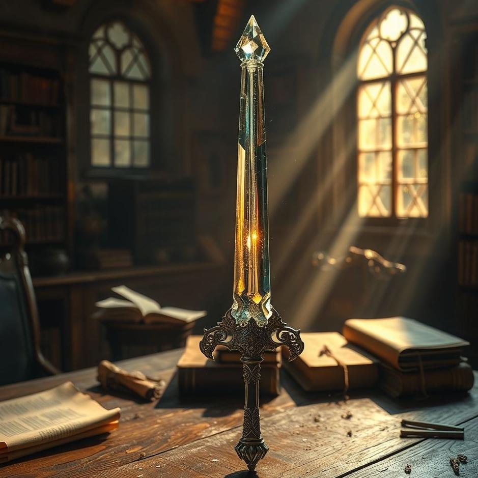 Dream Dictionary : A glass sword 