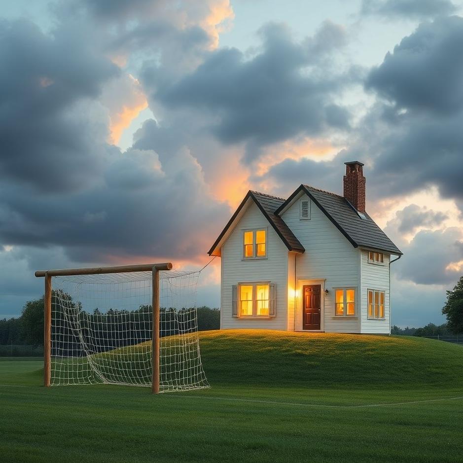Dream : A goal and a house in a dream