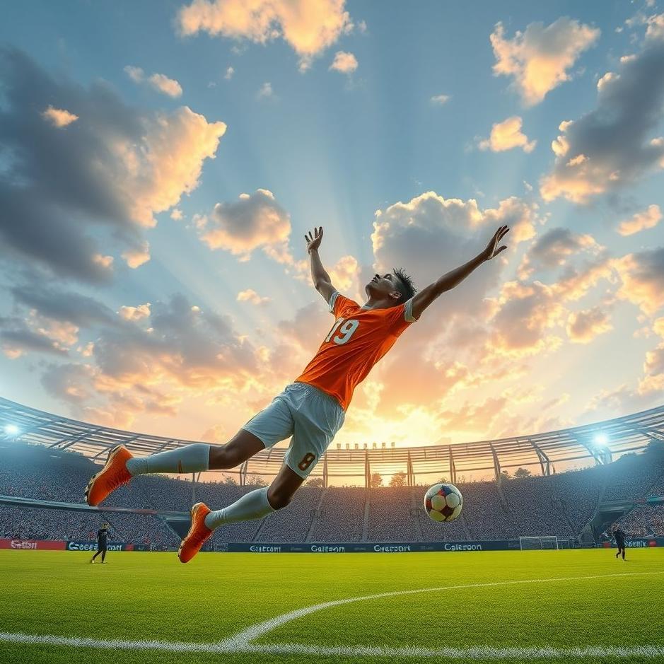 Dream : A goal celebration in a dream