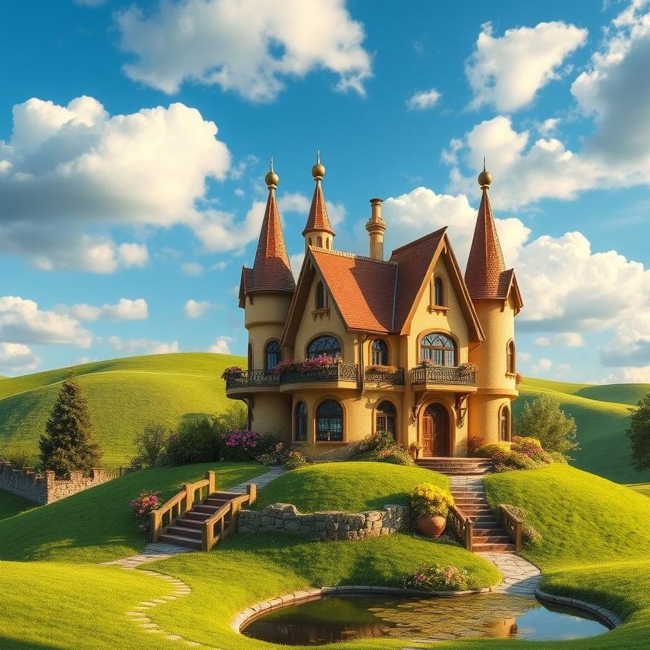 Dream : A goal house in a dream