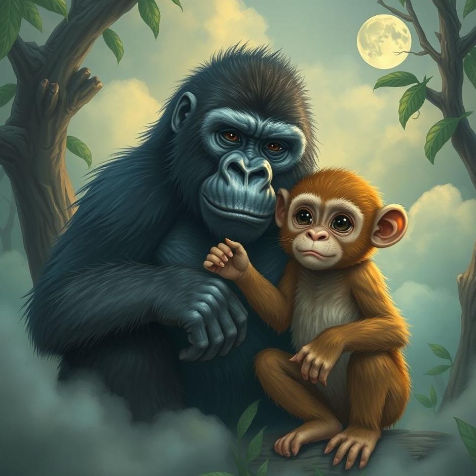 Dream Dictionary : A gorilla and a monkey in a dream