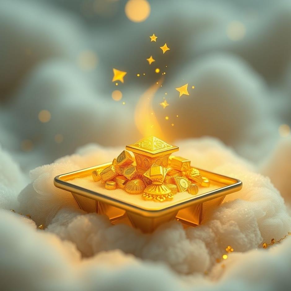 Dream : A gram of gold as a gift in a dream