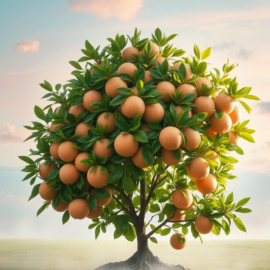 Dream : A grapefruit tree in a dream