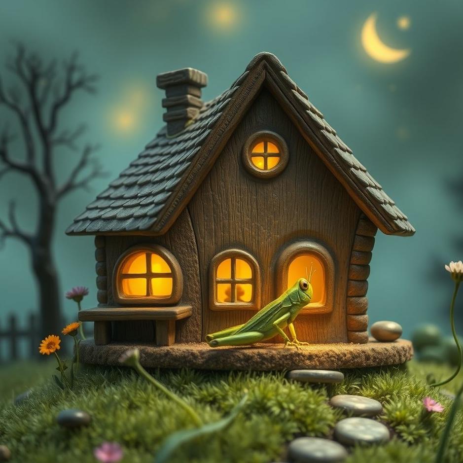 Dream : A grasshopper in your house in a dream