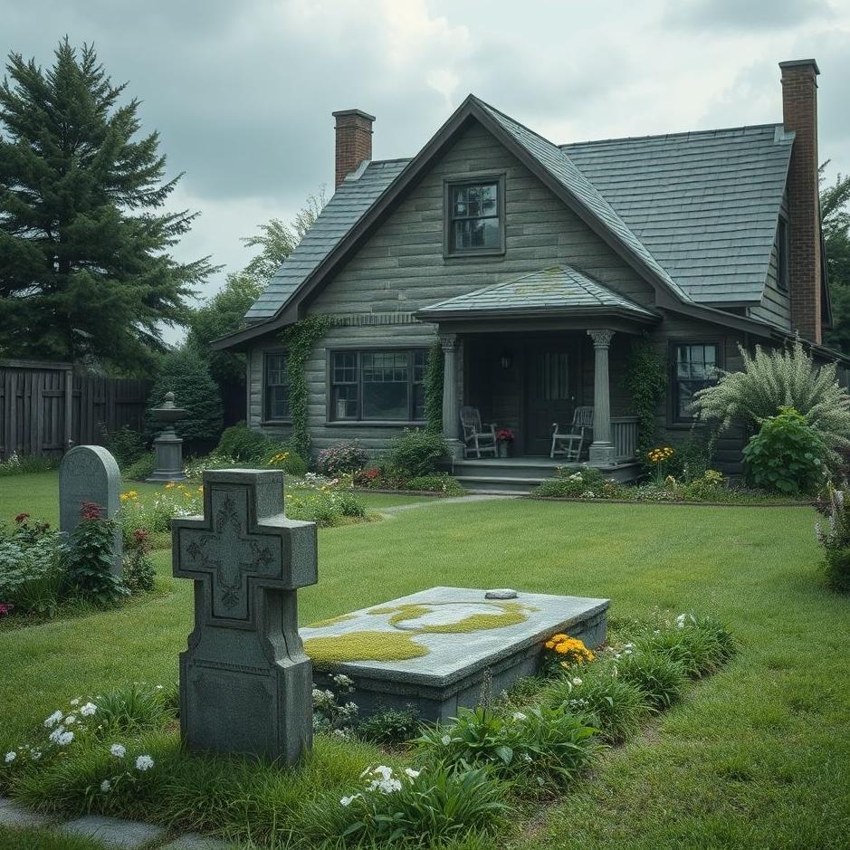 Dream Dictionary : A grave in a garden of a house in a dream