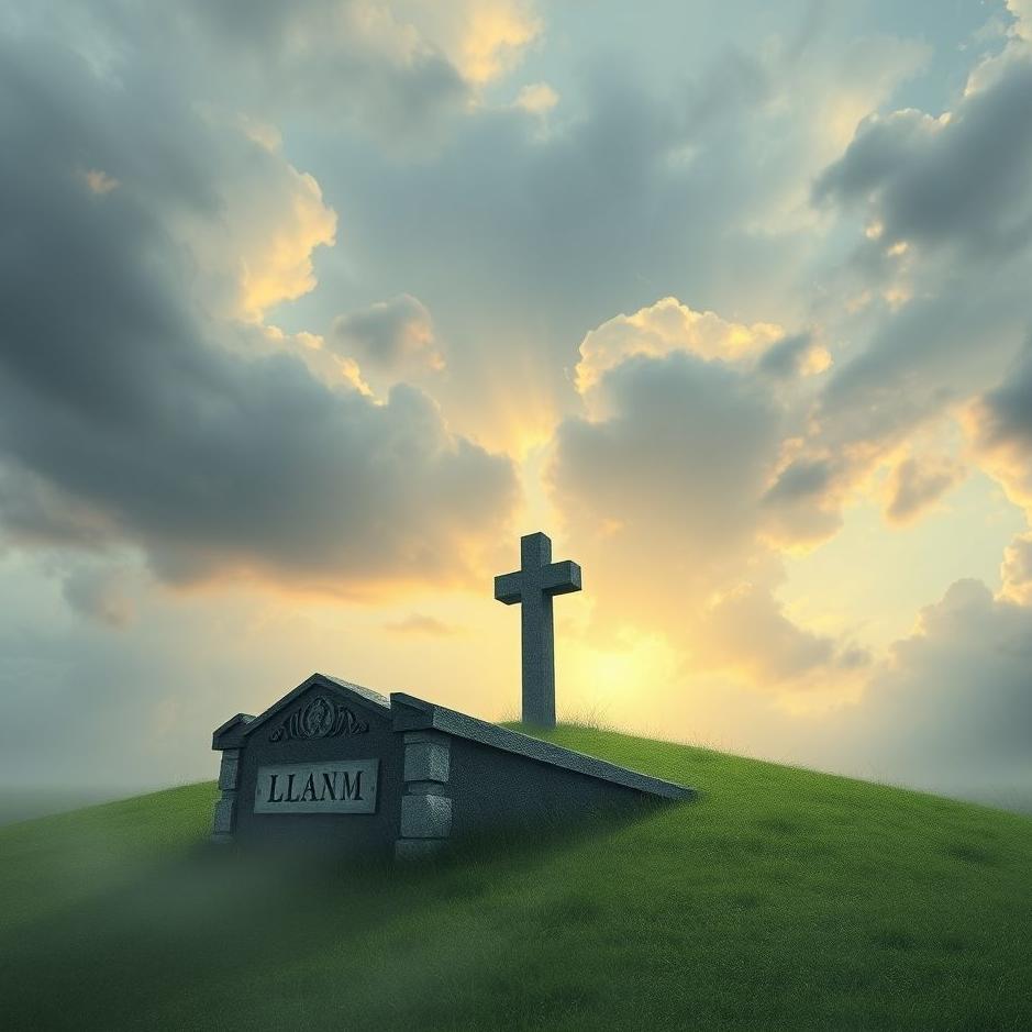 Dream : A grave in the air in a dream