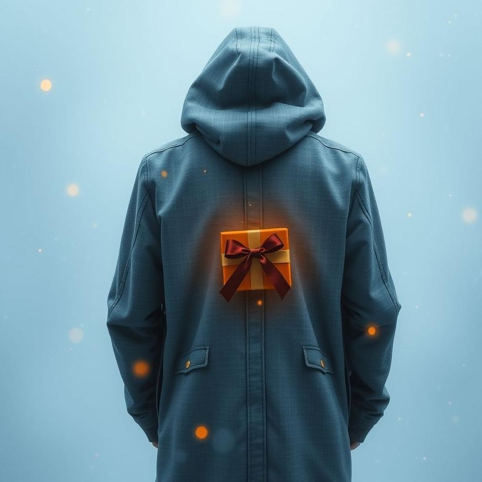 Dream : A gray jacket as a gift in a dream