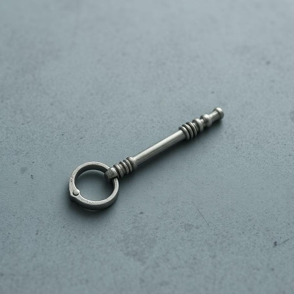 Dream : A gray key in a dream